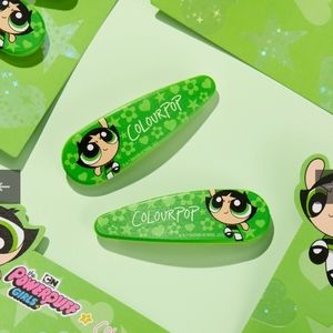 POWERPUFF GIRLS LIMIT EDITION BUTTERCUP HAIRCLIPS